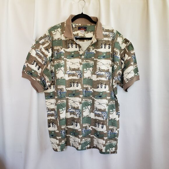 GORDIE HOWE 100% Cotton Golf polo shirt. - Picture 4 of 11